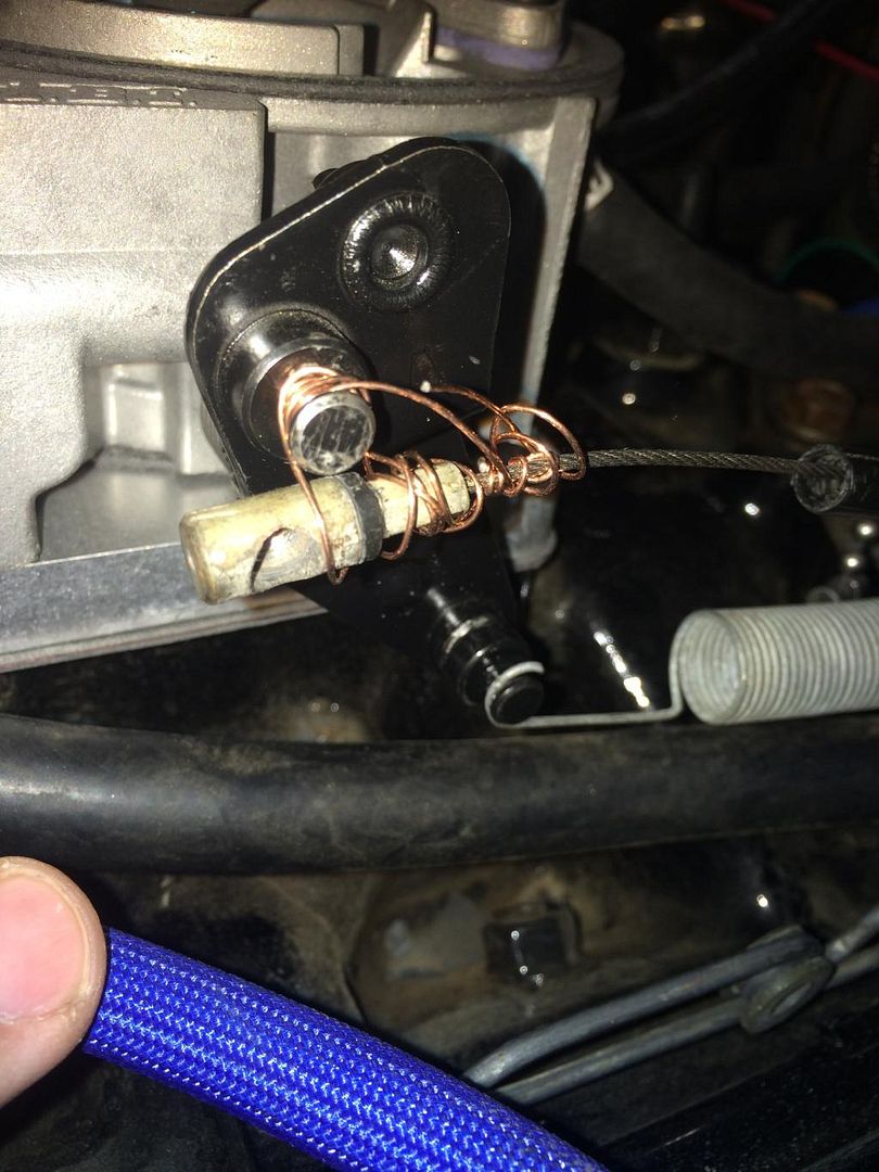 Howell TBI on 360 throttle / kick down cables International Full